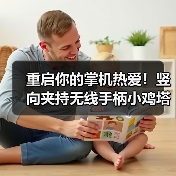 重启你的掌机热爱！竖向夹持无线手柄小鸡塔可正式上市！（图2）