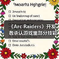 《Arc Raiders》开发者承认游戏里部分技能很鸡肋（图4）
