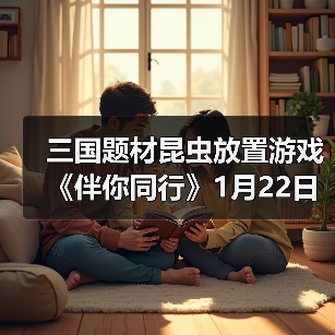 三国题材昆虫放置游戏《伴你同行》1月22日正式公测（图2）