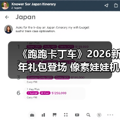 《跑跑卡丁车》2026新年礼包登场 像素娃娃机限时开启（图2）