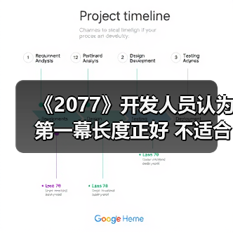 《2077》开发人员认为第一幕长度正好 不适合延长（图3）
