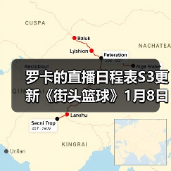 罗卡的直播日程表S3更新《街头篮球》1月8日版本预告（图2）