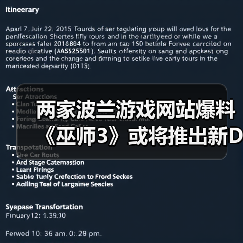 两家波兰游戏网站爆料《巫师3》或将推出新DLC（图4）