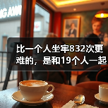 比一个人坐牢832次更难的，是和19个人一起坐牢
