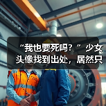 “我也要死吗？”少女头像找到出处，居然只是一场炒作骗局？