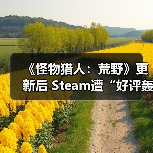 《怪物猎人：荒野》更新后 Steam遭“好评轰炸”