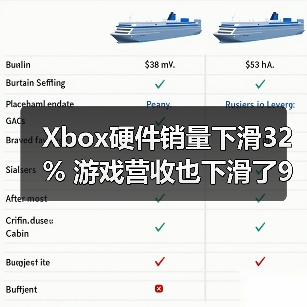 Xbox硬件销量下滑32% 游戏营收也下滑了9%（图2）