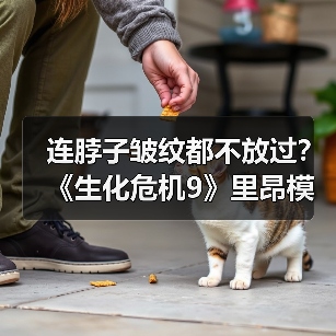 连脖子皱纹都不放过？《生化危机9》里昂模型是这样打磨出来的（图2）