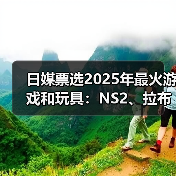 日媒票选2025年最火游戏和玩具：NS2、拉布布登顶！（图4）