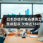 日本游戏开发商遭员工集体起诉 欠薪达1841万日元(图1) 日本游戏开发商遭员工集体起诉 欠薪达1841万日元(图1)