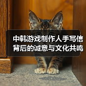 中韩游戏制作人手写信背后的诚意与文化共鸣(图1) 中韩游戏制作人手写信背后的诚意与文化共鸣(图1)