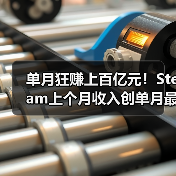 单月狂赚上百亿元!Steam上个月收入创单月最高纪录(图1) 单月狂赚上百亿元!Steam上个月收入创单月最高纪录(图1)