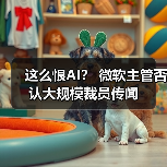 这么恨AI？ 微软主管否认大规模裁员传闻（图4）